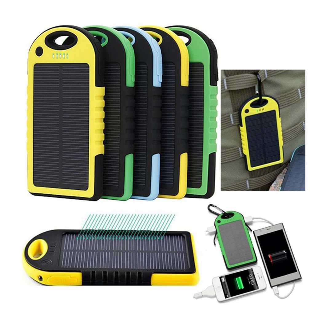 Original Manufacturer Private Model of 5000mAh Solar Power Bank