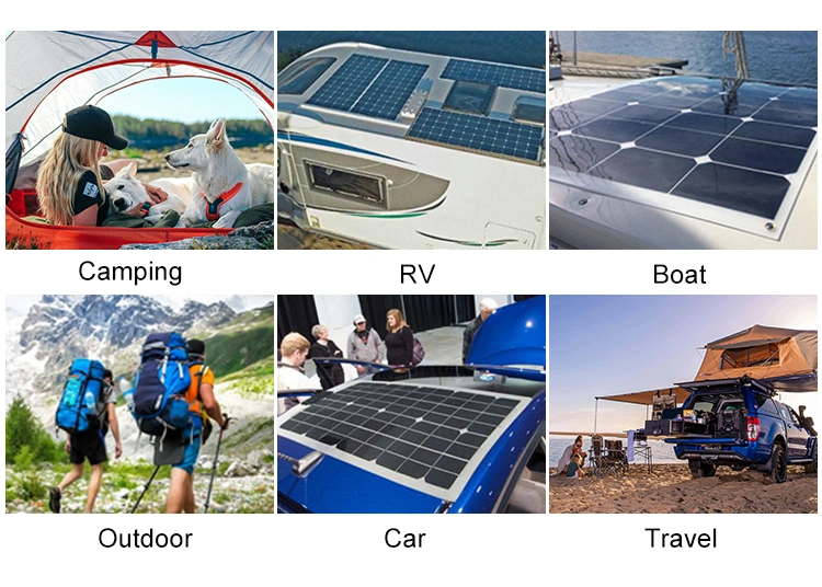 Oraako 100W 200W 300W 500W Solar Panels High Wattage Flexible CIGS Flexible Solar Panels for Lightweight Portable Camper Vans