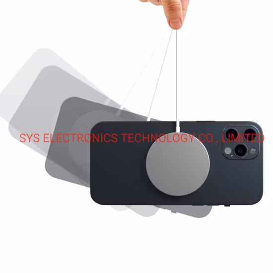 Nova Chegada Pd QC Qi Carregador Sem Fio Magnético 5W 7,5W 10W 15W Carregador Magsafe Sem Fio Rápido para iPhone 12