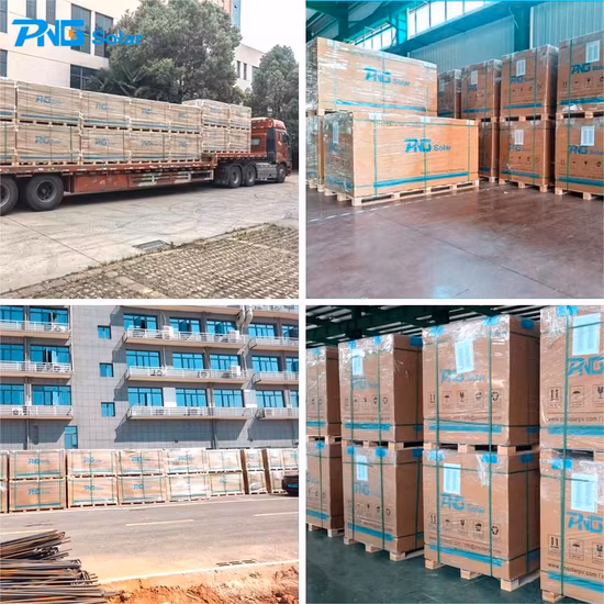 PNG Painel Solar 535W Módulo Solar 540W 545W 550W Módulo Fotovoltaico 182mm Meia Célula