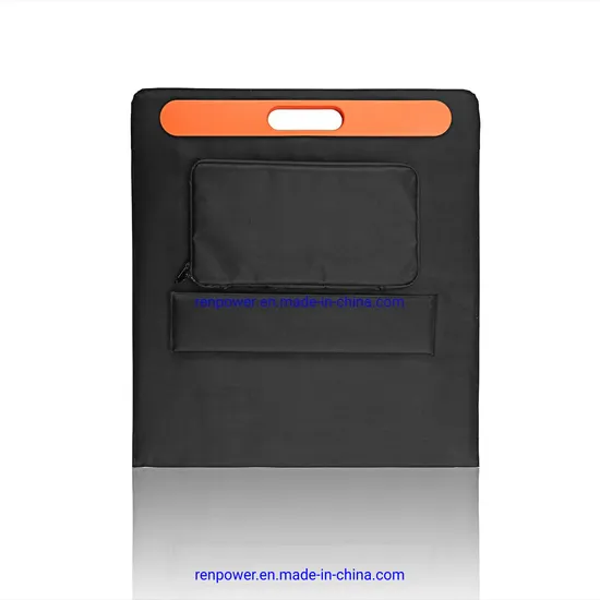 Painel solar 120 W portátil para estação de energia, carregador solar dobrável com corrente, IP67 à prova d'água para acampamento ao ar livre interno RV, preto