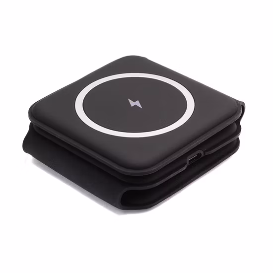 2023 Carregador sem fio de bambu real ecologicamente correto 5W 7,5W 10W 15W Multifunção 3 em 1 Carregador sem fio para celular